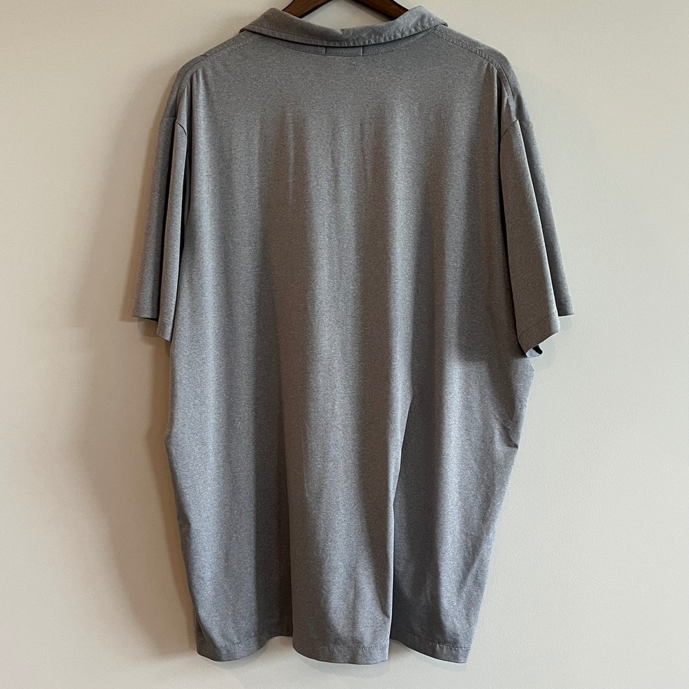 Polo Ralph Lauren Performance Mens XXL Gray Short Sleeve Stretch Polo Shirt - Picture 4 of 8
